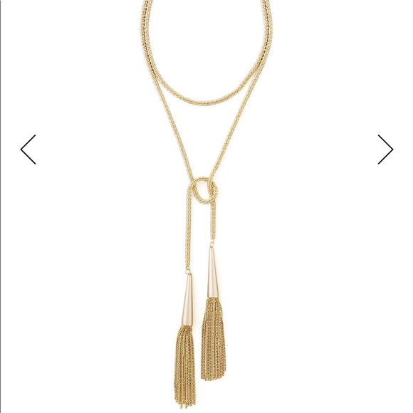 Kendra Scott Gold-Plated Double-Wrap Necklace - Picture 6 of 6